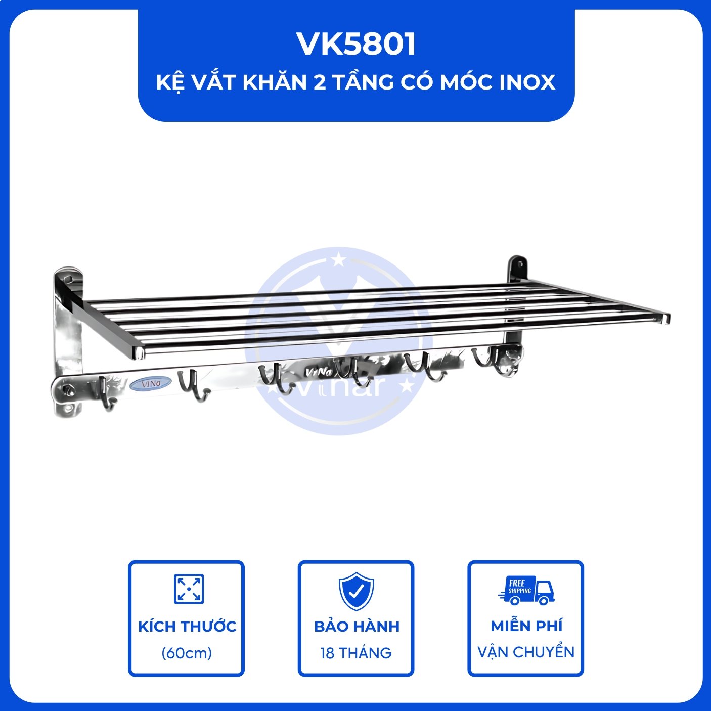 ke-vat-khan-2-tang-co-moc-inox-VK5801