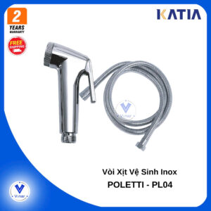 Vòi Xịt Vệ Sinh Inox PL04