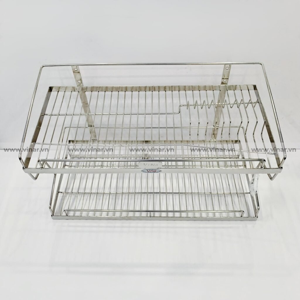 Kệ Chén Inox Dày 2 Tầng KC 2601 (30x60cm)