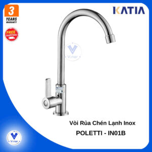 Vòi Rửa Chén Nóng Lạnh IN01B