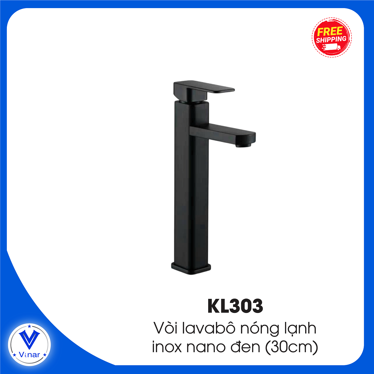 voi-lavobo-nong-lanh-inox-nano-den(30cm)-KL303