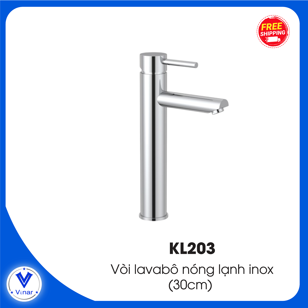 voi-lavobo-nong-lanh-inox(30cm)-KL203